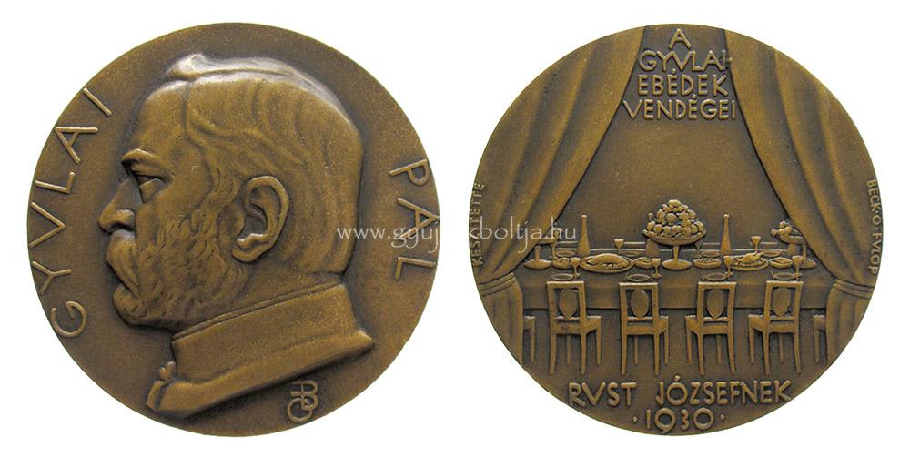 Beck Ö. Fülöp: Gyulai Pál / Rust Józsefnek 1930